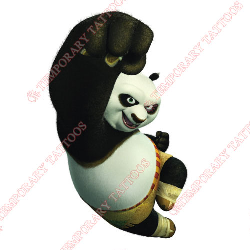 Kung Fu Panda Customize Temporary Tattoos Stickers NO.3365